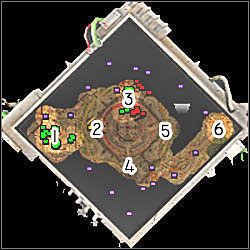 Relikty umiejscowione są na wielkim okręgu w centrum mapy - [Scenariusz 9] Unholy Ceremony | Warhammer 40,000 Dawn of War - Warhammer 40,000: Dawn of War - poradnik do gry