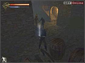 Potem spójrz w miejsce, które pokazuje lewy obrazek powyżej - 05 - Opuszczone miasto I cz.2 - Shade: Gniew Aniołów - poradnik do gry