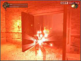 W małej sali z trumnami otwórz podwójne drzwi i wbiegnij do większej sali - 06 - Opuszczone Miasto II cz.2 - Shade: Gniew Aniołów - poradnik do gry