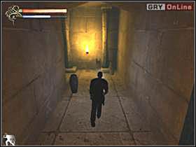 Dotrzesz do miejsca, gdzie możesz włożyć zdobyty wcześniej amulet (lewy obrazek) - 17 - Żywiciel Serket cz.3 - Shade: Gniew Aniołów - poradnik do gry