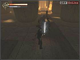 Najpierw zniszcz wazy, które stoją w sali początkowej (lewy obrazek) - 19 - Sala kolumnowa cz.1 - Shade: Gniew Aniołów - poradnik do gry