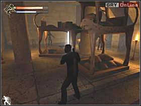 Jak zwykle, biegnij przed siebie, do kilku równoległych korytarzy prowadzących do większej sali - 21 - Pola pokoju cz.1 - Shade: Gniew Aniołów - poradnik do gry