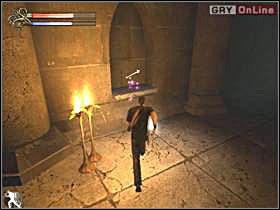 Wpierw zbierz trzy magiczne łzy w rogu sali, widoczne na lewym obrazku - 21 - Pola pokoju cz.3 - Shade: Gniew Aniołów - poradnik do gry