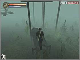 Rozbij wazę stojącą przy posągu i podnieś Pierwszą tablicę Escutcheona - 28 - Bagna cz.1 - Shade: Gniew Aniołów - poradnik do gry