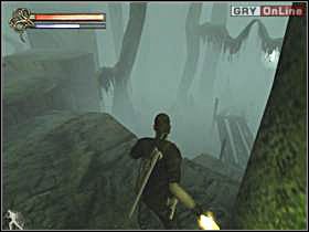 Dotrzesz do przedostatniego posągu, gdzie rozbij oczywiście wazę i zabierz Trzecią tablicę Escutcheona - 28 - Bagna cz.2 - Shade: Gniew Aniołów - poradnik do gry