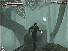 Biegnij pomostem, potem po bagnie, pomiędzy skałą a drzewami - 28 - Bagna cz.2 - Shade: Gniew Aniołów - poradnik do gry