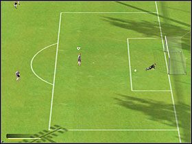 4 - Strzał po ziemi | Klawiszologia | FIFA Football 2005 - FIFA Football 2005 - poradnik do gry