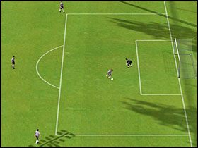 3 - Markowanie strzału | Klawiszologia | FIFA Football 2005 - FIFA Football 2005 - poradnik do gry