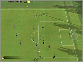 1 - Dośrodkowania z wolnych pośrednich | Stałe fragmenty gry | FIFA Football 2005 - FIFA Football 2005 - poradnik do gry