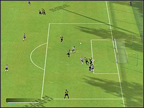 3 - Dośrodkowania z wolnych pośrednich | Stałe fragmenty gry | FIFA Football 2005 - FIFA Football 2005 - poradnik do gry
