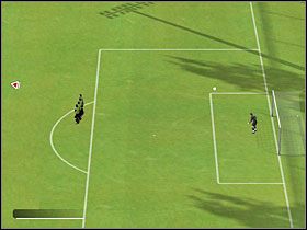 3 - Strzały z wolnych pośrednich i bezpośrednich | Stałe fragmenty gry | FIFA 2005 - FIFA Football 2005 - poradnik do gry