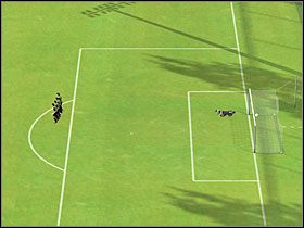 4 - Strzały z wolnych pośrednich i bezpośrednich | Stałe fragmenty gry | FIFA 2005 - FIFA Football 2005 - poradnik do gry