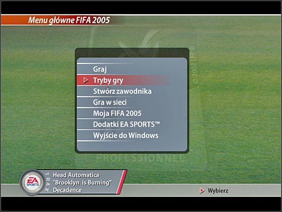 1 - Inne | Kariera | FIFA Football 2005 - FIFA Football 2005 - poradnik do gry