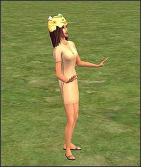 Czapka Radochy - czapka ta przyczyni się do polepszenia nastroju naszego Sima - dzięki niej poprawi się jego samopoczucie i będzie zdolny do wykonywania czynności, na które wcześniejszy nastrój mu nie pozwalał (na przykład będzie się on mógł dłużej uczyć, itp - Nagrody aspiracji | The Sims 2 - The Sims 2 - Pełna Kolekcja - poradniki