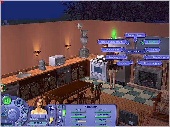 1 - Głód | The Sims 2 - The Sims 2 - Pełna Kolekcja - poradniki