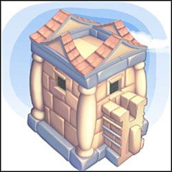 Krótka charakterystyka: Bardzo słaby budynek, nie starajmy się go używać jako elementu łączącego ważne elementy naszej twierdzy - Krótki przegląd budynków i broni | Worms Forts Oblężenie - Worms Forts: Oblężenie - poradnik do gry