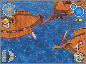 Zabijamy wszystkich piratów, a następnie za pomocą plecaka rakietowego zbieramy wszystkie paczki z zaopatrzeniem - Kampania grecka [misja 8] | Worms Forts Oblężenie - Worms Forts: Oblężenie - poradnik do gry