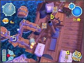 Musimy zniszczyć twierdzę bardzo mocnego wroga, jedna z trudniejszych misji w grze, wróg jest bardzo mocny i strzela niezwykle celnie - Kampania japońska [misja 15] | Worms Forts Oblężenie - Worms Forts: Oblężenie - poradnik do gry