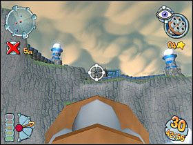 Otaczamy latarnię [1] kasztelami z dwóch stron - Kampania średniowieczna [misja 16] | Worms Forts Oblężenie - Worms Forts: Oblężenie - poradnik do gry