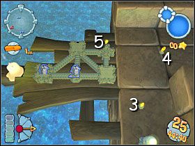 Naszym zadaniem jest zdobycie wszystkich punktów kluczowych, na jednym z nich stoi twierdza wroga - Kampania średniowieczna [misja 17] | Worms Forts Oblężenie - Worms Forts: Oblężenie - poradnik do gry