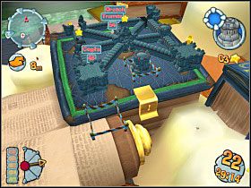 Potem spokojnie dokończymy budowę Camelotu wg planu - Kampania średniowieczna [misja 18] | Worms Forts Oblężenie - Worms Forts: Oblężenie - poradnik do gry