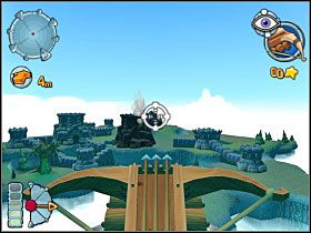 Następne zadanie jest bardziej wymagające, jednym słowem musimy być nieźle oblatania w broniach w Worms Forts ;-) - Kampania średniowieczna [misja 19] | Worms Forts Oblężenie - Worms Forts: Oblężenie - poradnik do gry