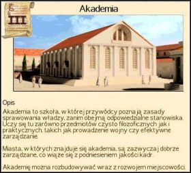 Nawet najlepszemu rządcy, przyda się nauka w Akademii - Rządcy w Rome Total War | Miasta - Rome: Total War - poradnik do gry
