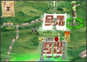 Niezadowolenie mieszkańców i nieunikniony wybuch powstania, widoczne jest z poziomu mapy kampanii. - Zarządzanie dużym imperium w Rome Total War | Miasta - Rome: Total War - poradnik do gry