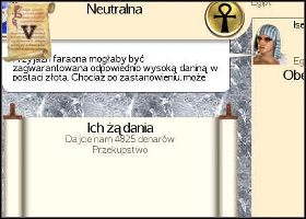 Nawet przyjaźń z Faraonem ma swoją cenę ;). Ten młody Egipski dowódca za jedyne 4825 denarów przeszedł na stronę Rzymu. - Dowódcy w Rome Total War | Wojsko - Rome: Total War - poradnik do gry