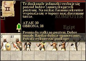 Egipcjanie to jednostki w lekkich zbrojach, przystosowanych do walki na pustyni. - Wykorzystanie terenu w Rome Total War | Bitwy - Rome: Total War - poradnik do gry