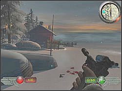 Będziesz musiał ominąć wioskę z prawej strony - Spotkanie (2) | Misja 1 | Mortyr 2 For Ever - Mortyr 2: For Ever - poradnik do gry