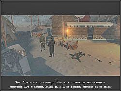 Po dotarciu do Gunnara załączy się scenka z rozmowy z uratowanym kapitanem - Spotkanie (4) | Misja 1 | Mortyr 2 For Ever - Mortyr 2: For Ever - poradnik do gry