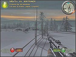 W oddali powinieneś zauważyć charakterystyczną niebieską strzałkę - Gen von Stropp (2) | Misja 2 | Mortyr 2 For Ever - Mortyr 2: For Ever - poradnik do gry