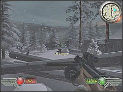 Uważaj ponieważ na samej górze przyczaiło się dwóch snajperów - Gen von Stropp (2) | Misja 2 | Mortyr 2 For Ever - Mortyr 2: For Ever - poradnik do gry