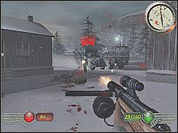 Wejdź do środka i zabierz skrzynkę z dynamitem - Gen von Stropp (4) | Misja 2 | Mortyr 2 For Ever - Mortyr 2: For Ever - poradnik do gry