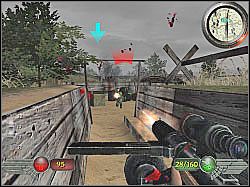 Musisz teraz dostać się do drugiej skrzynki z dynamitem - Okopy (2) | Misja 3 | Mortyr 2 For Ever - Mortyr 2: For Ever - poradnik do gry