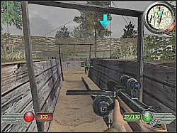 Zignoruj tunel, z którego wybiegnie kilku wrogów, nie musisz tam iść - Okopy (2) | Misja 3 | Mortyr 2 For Ever - Mortyr 2: For Ever - poradnik do gry