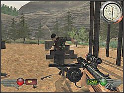 Podejdź do wiszącego mężczyzny - Stacja Negotin (1) | Misja 6 | Mortyr 2 For Ever - Mortyr 2: For Ever - poradnik do gry