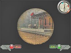 Zaczniesz zbliżać się do stacji, która pojawia się w nazwie tej misji - Stacja Negotin (3) | Misja 6 | Mortyr 2 For Ever - Mortyr 2: For Ever - poradnik do gry