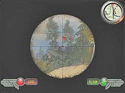 Możesz podjechać drezyną w to miejsce, aczkolwiek nie powinieneś przesadzić z odległością - Ostatni most (2) | Misja 7 | Mortyr 2 For Ever - Mortyr 2: For Ever - poradnik do gry