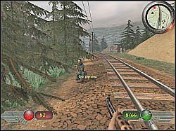 Podobnie jak wcześniej, nie radziłbym zbyt często korzystać ze zdobytego w poprzedniej misji karabinu maszynowego - Ostatni most (2) | Misja 7 | Mortyr 2 For Ever - Mortyr 2: For Ever - poradnik do gry