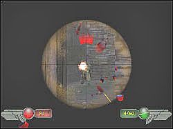 Na dole czeka na Ciebie dwóch ostatnich przeciwników - Monastyr (3) | Misja 8 | Mortyr 2 For Ever - Mortyr 2: For Ever - poradnik do gry