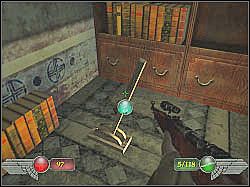 W sumie są tu dwie dźwignie, które musisz przestawić - Katedra (2) | Misja 9 | Mortyr 2 For Ever - Mortyr 2: For Ever - poradnik do gry