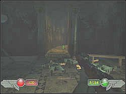 Przygotuj sobie granaty i podejdź kawałek do przodu - Katakumby (1) | Misja 10 | Mortyr 2 For Ever - Mortyr 2: For Ever - poradnik do gry