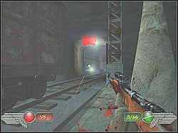 Dodatkowe posiłki pojawiły się też na prawo od wrażliwych skrzyń, dokładnie za siatką - Katakumby (2) | Misja 10 | Mortyr 2 For Ever - Mortyr 2: For Ever - poradnik do gry