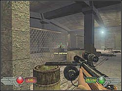 Do celu prowadzi wyłącznie jedna droga, przy czym warto jest badać okoliczne obiekty, albowiem można znaleźć cenne apteczki - Ostatnia bitwa (2) | Misja 11 | Mortyr 2 For Ever - Mortyr 2: For Ever - poradnik do gry