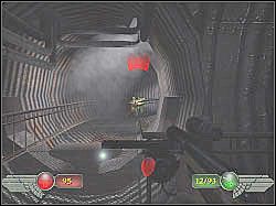 Z racji tego, iż przeciwników będzie dzieliła od Ciebie niewielka odległość, dobrze jest przerzucić się na karabin maszynowy - Ostatnia bitwa (3) | Misja 11 | Mortyr 2 For Ever - Mortyr 2: For Ever - poradnik do gry