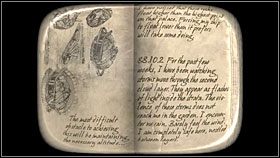 Z tyłu, pomiędzy roślinami, również znalazłem kilka ciekawych informacji - 18 SPIRE | Myst IV Objawienie - Myst IV: Objawienie - poradnik do gry