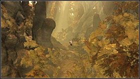Skręciłem teraz w ścieżkę obok zawieszonego na drzewie namiotu - 50 HAVEN | Myst IV Objawienie - Myst IV: Objawienie - poradnik do gry