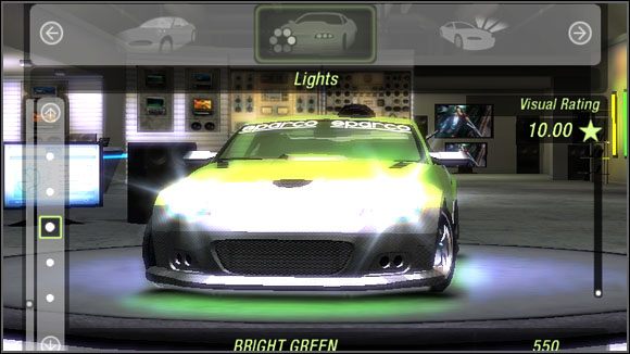 Nazwa - Osprzęt - Światła | Sklepy w Need for Speed Underground 2 - Need for Speed: Underground 2 - poradnik do gry